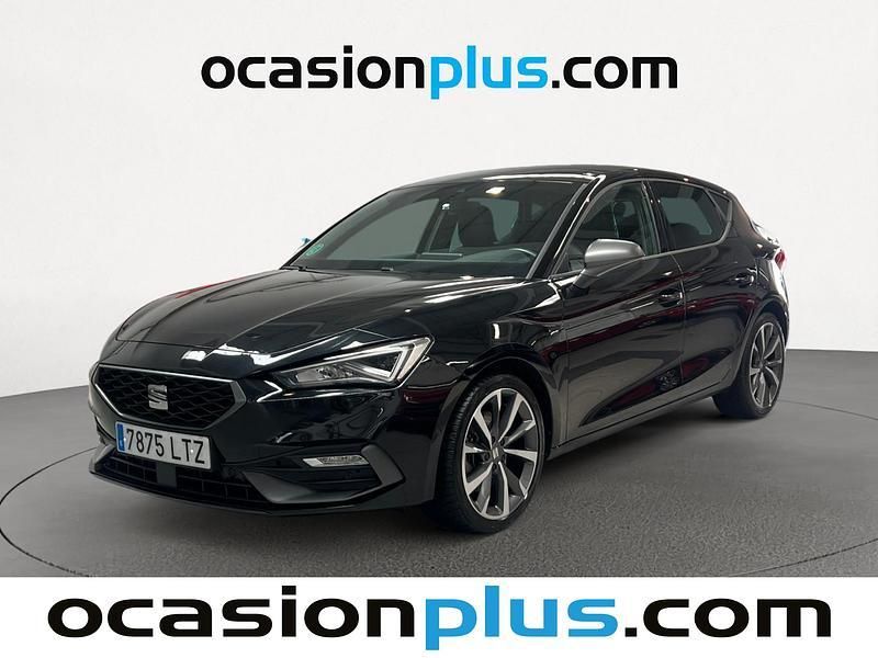 Negro Usado 2021 Seat Leon FR Utilitario | 19.082 € (Precio justo) - Imagen 1/4