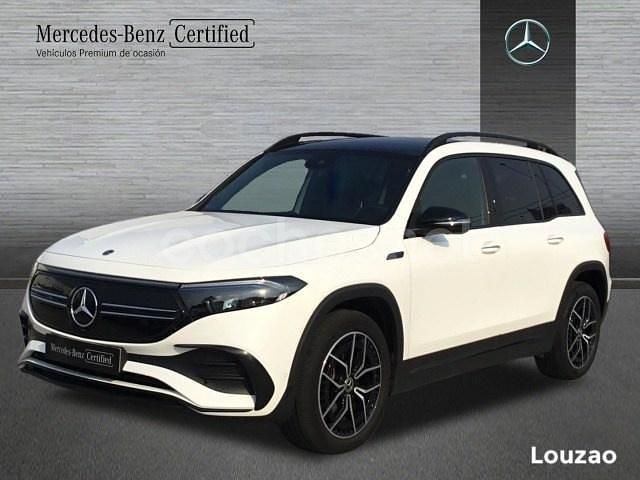Blanco polar Usado 2023 Mercedes EQB250 AMG line SUV | 38.600 € (Precio justo) - Imagen 1/4