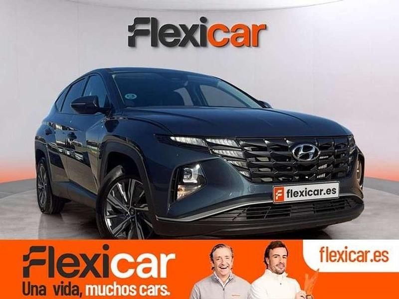 Azul Usado 2024 Hyundai Tucson SUV | 24.990 € (Precio justo) - Imagen 1/4