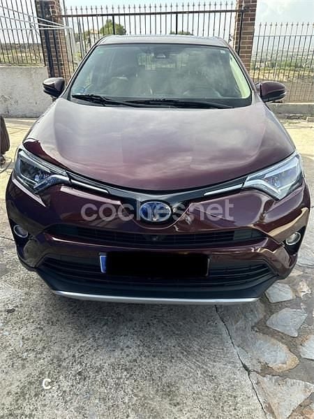 Usado Toyota RAV4 Hybrid Executive 197 CV (144 kW) 2016 Granate SUV