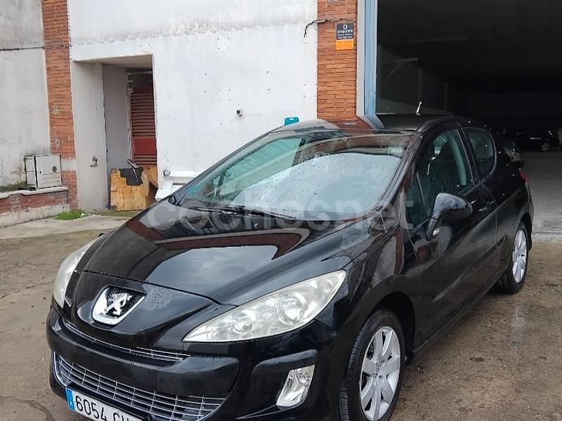 Negro Usado 2008 Peugeot 308 Sport Berlina | 3800 € (Precio justo) - Imagen 1/4