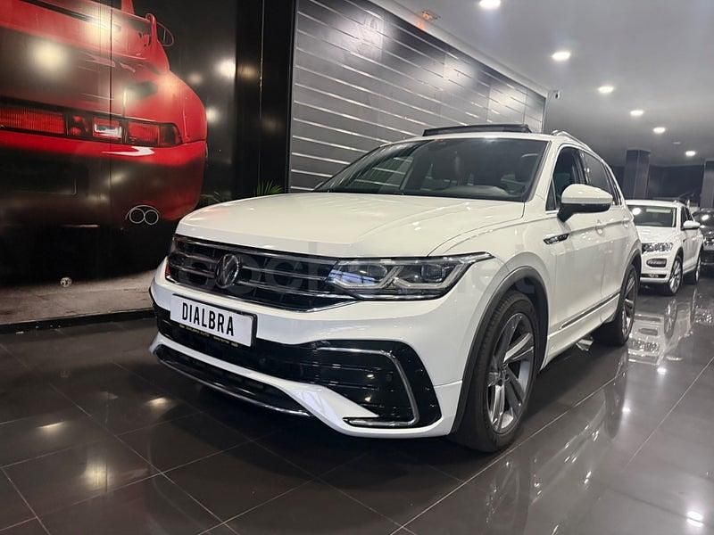 Usado VW Tiguan R-line 150 CV (110 kW) 2022 Blanco SUV
