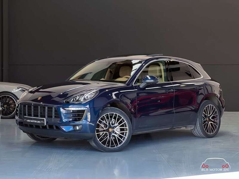 Azul Usado 2015 Porsche Macan S SUV | 36.990 € (Precio justo) - Imagen 1/4