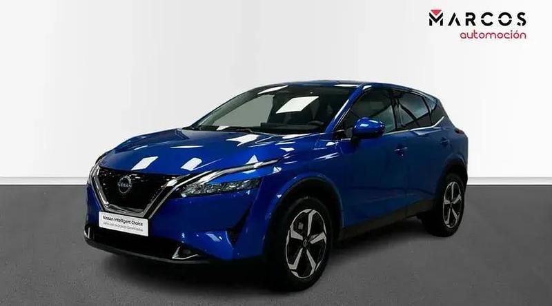 Usado Nissan Qashqai N-Connecta 140 CV (102 kW) 2022 Magnetic blue negro SUV