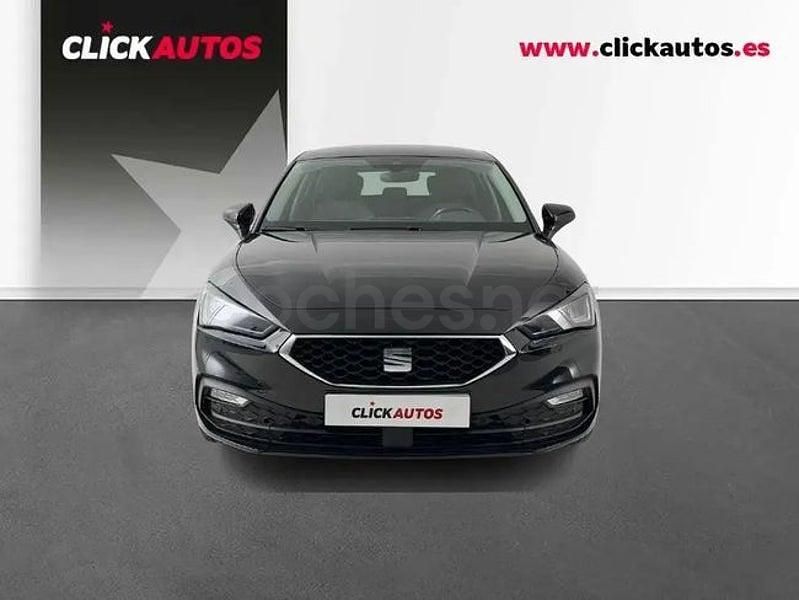 Usado Seat Leon Style 130 CV (95 kW) 2023 Negro Berlina