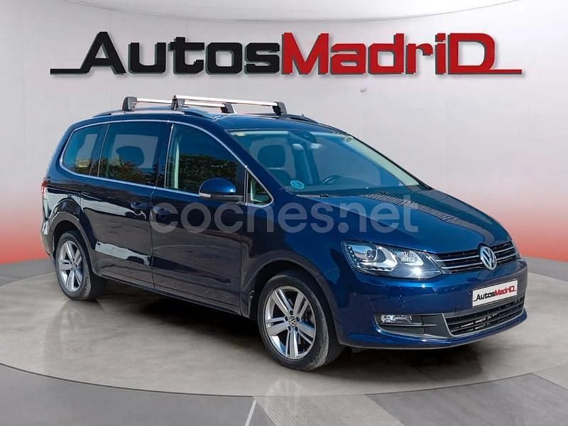 Azul Usado 2020 VW Sharan Sportline Monovolumen | 26.990 € (Buen precio) - Imagen 1/4