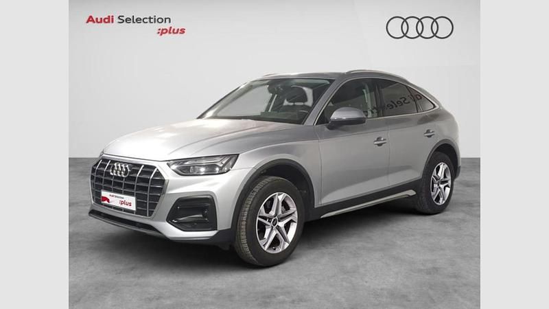 Plata florete (metalizado) Usado 2024 Audi Q5 Sportback Advanced Plus SUV | 47.000 € (Super precio) - Imagen 1/4