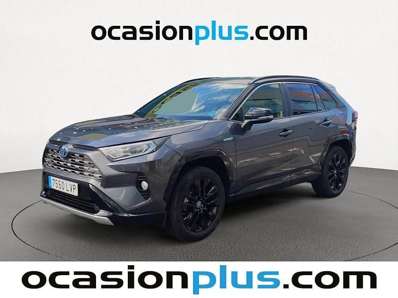 Gris Usado 2021 Toyota RAV4 Hybrid Style SUV | 32.591 € (Precio justo) - Imagen 1/4