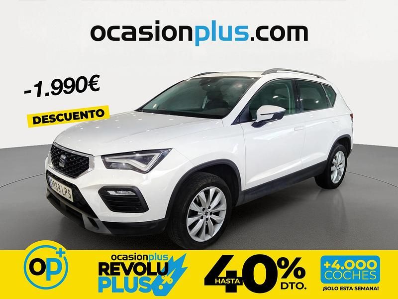Usado Seat Ateca Style 150 CV (110 kW) 2021 Blanco SUV