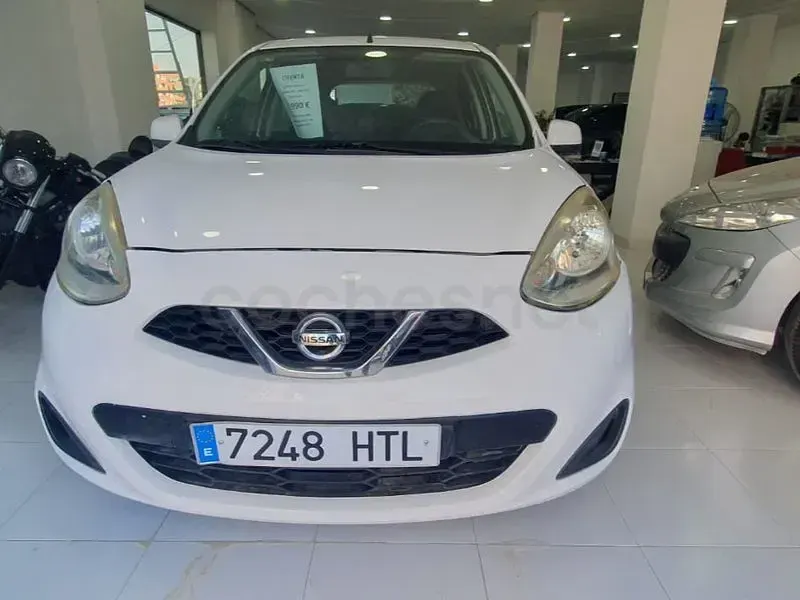 Usado Nissan Micra 80 CV (58 kW) 2013 Blanco Utilitario