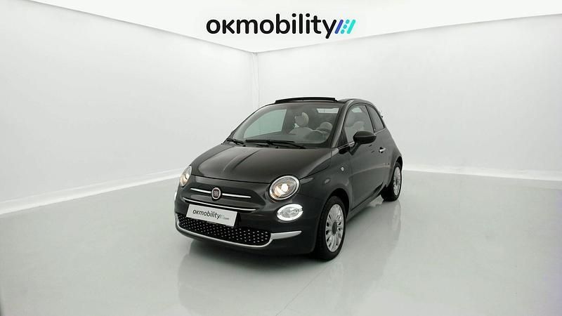 Negro vesubio Usado 2022 Fiat 500C Dolcevita Descapotable | 11.060 € (Buen precio) - Imagen 1/4
