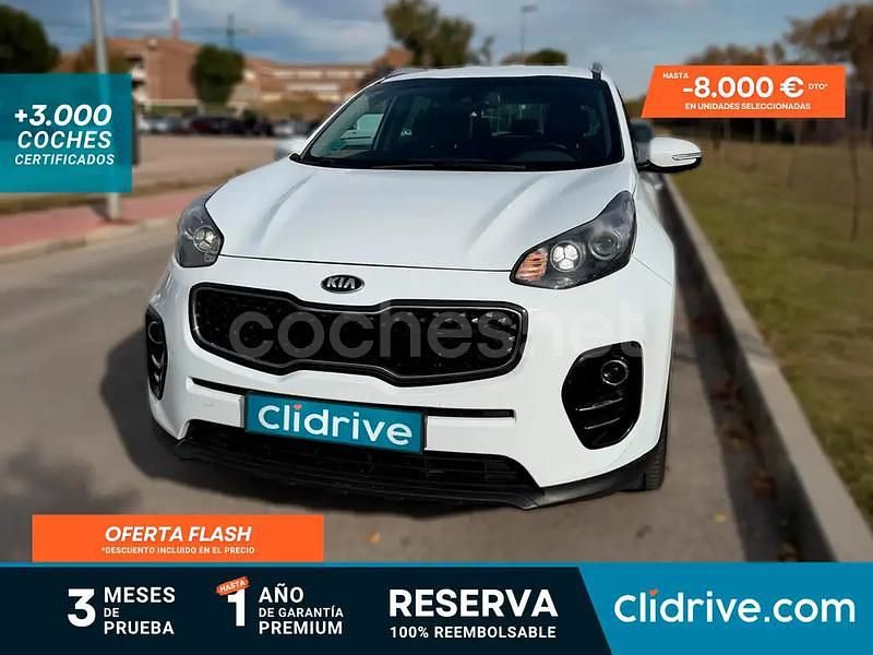 Blanco Usado 2017 Kia Sportage SUV | 12.990 € (Precio justo) - Imagen 1/3