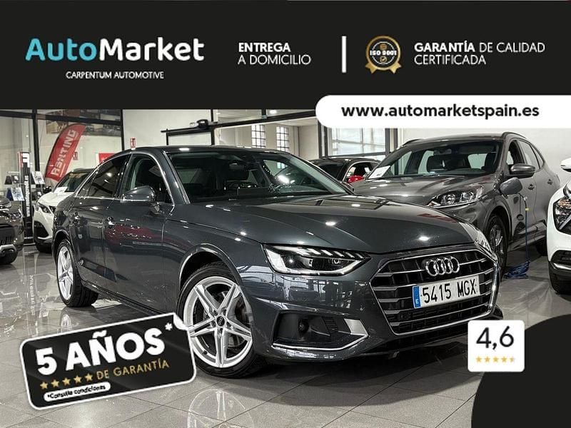 Gris / plata Usado 2023 Audi A4 Advanced Plus Berlina | 27.900 € (Precio justo) - Imagen 1/4