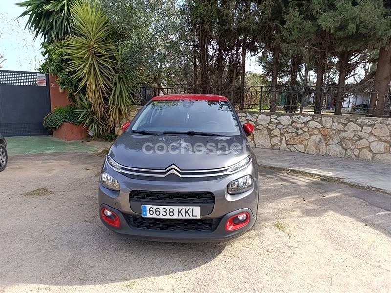 Usado Citroën C3 Feel 82 CV (60 kW) 2018 Gris / plata Utilitario