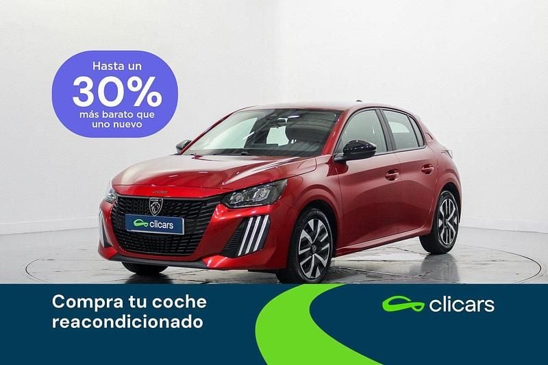 Rojo Usado 2024 Peugeot 208 Active Utilitario | 15.490 € (Precio justo) - Imagen 1/4