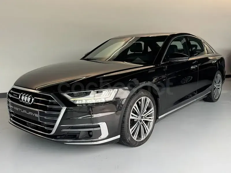 Usado Audi A8 S-Line 340 CV (250 kW) 2020 Negro Berlina