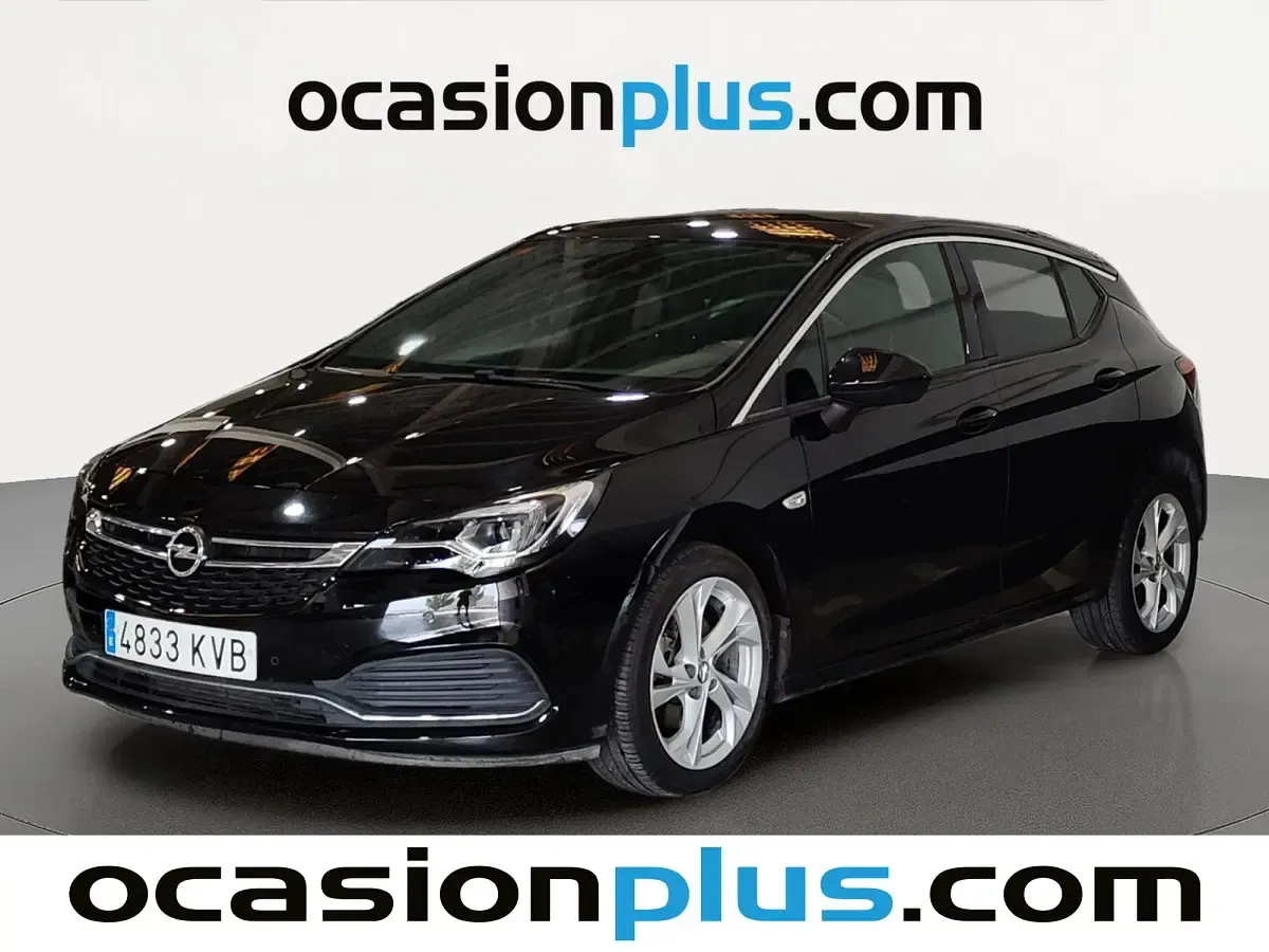 Usado Opel Astra S 136 CV (100 kW) 2019 Negro Utilitario
