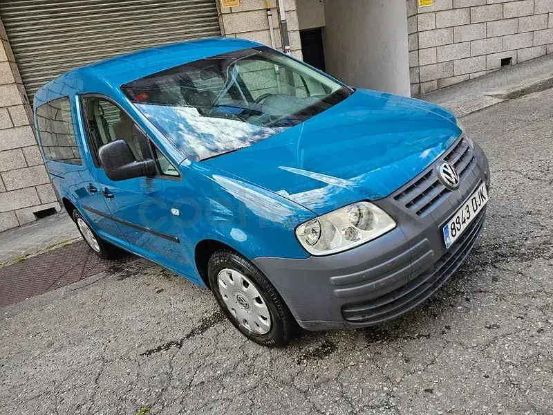 Usado VW Caddy Life 104 CV (76 kW) 2005 Azul Monovolumen