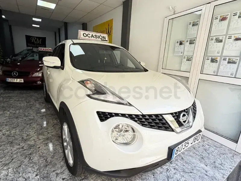 Usado Nissan Juke Acenta 115 CV (84 kW) 2014 Blanco SUV