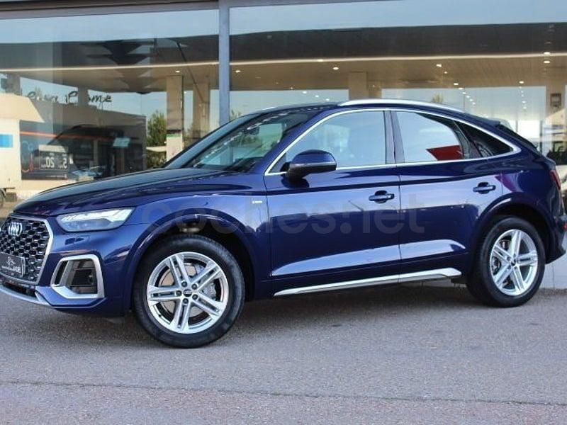 Usado Audi Q5 Sportback S-Line 204 CV (150 kW) 2022 Azul SUV