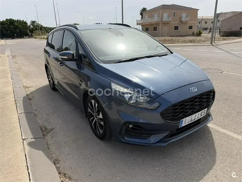 Usado Ford S-MAX ST-Line 150 CV (110 kW) 2020 Azul Monovolumen