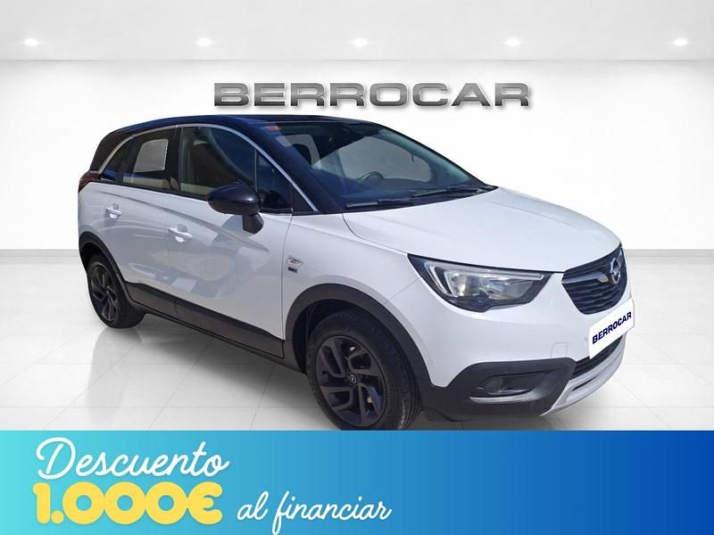 Käytetty Opel Crossland X Design Edition 110 HP (80 kW) 2019 Valkoinen Katumaasturi