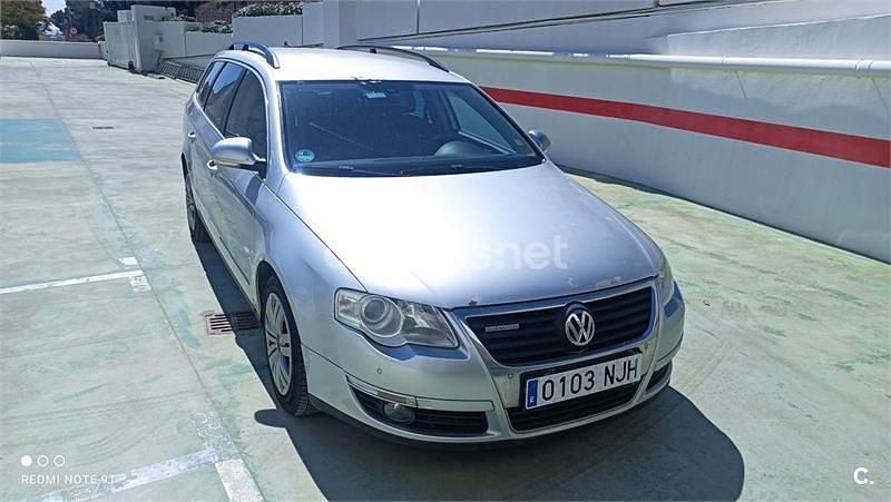 Usado VW Passat 110 CV (80 kW) 2009 Gris / plata Familiar