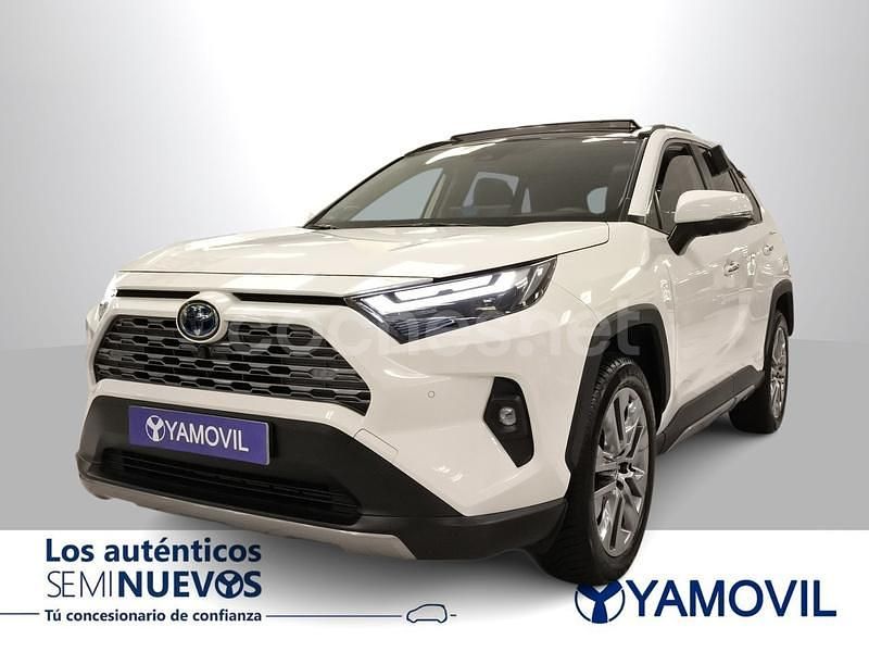 Blanco Usado 2023 Toyota RAV4 Hybrid Luxury SUV | 41.950 € (Un poco caro) - Imagen 1/4