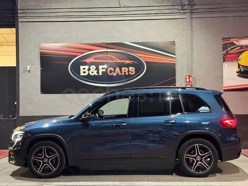 Usado Mercedes GLB200 150 CV (110 kW) 2021 Azul SUV