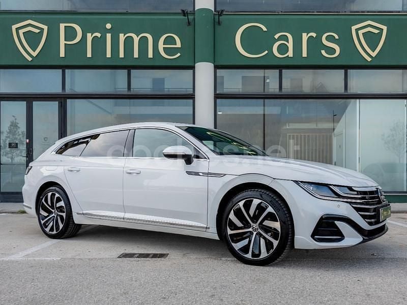 Usado VW Arteon R-line 218 CV (160 kW) 2021 Blanco Familiar