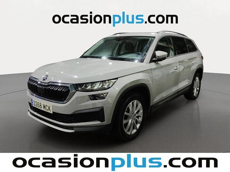 Gris Usado 2022 Skoda Kodiaq Ambition SUV | 24.991 € (Precio justo) - Imagen 1/4