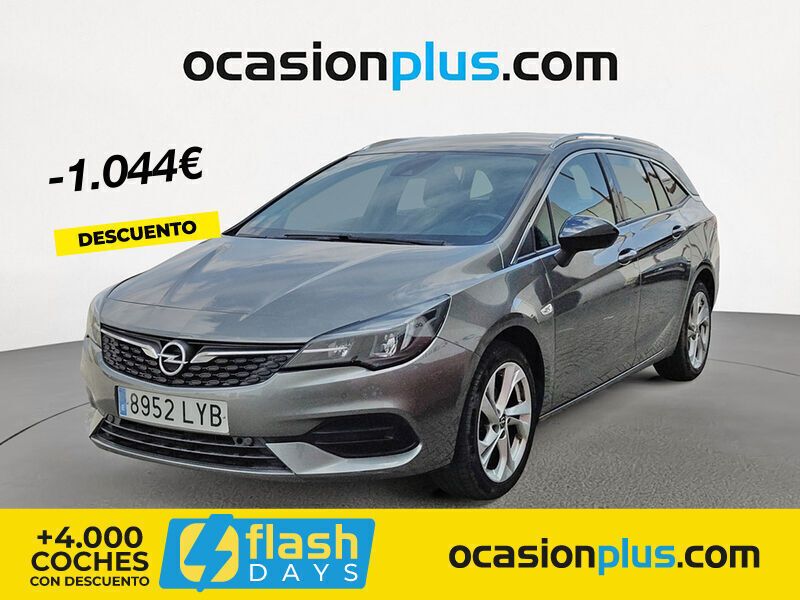 Gris Usado 2021 Opel Astra Business Elegance Familiar | 11.290 € (Un poco caro) - Imagen 1/4