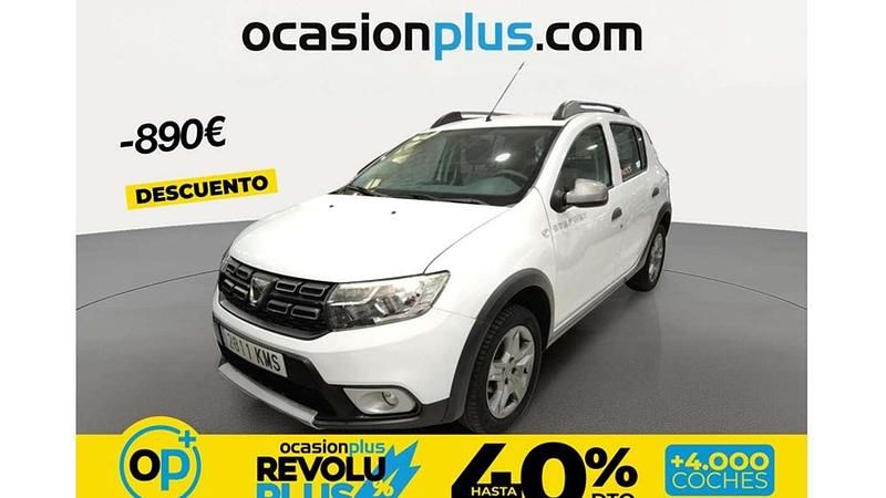 Usado Dacia Sandero Stepway 90 CV (66 kW) 2018 Blanco Utilitario