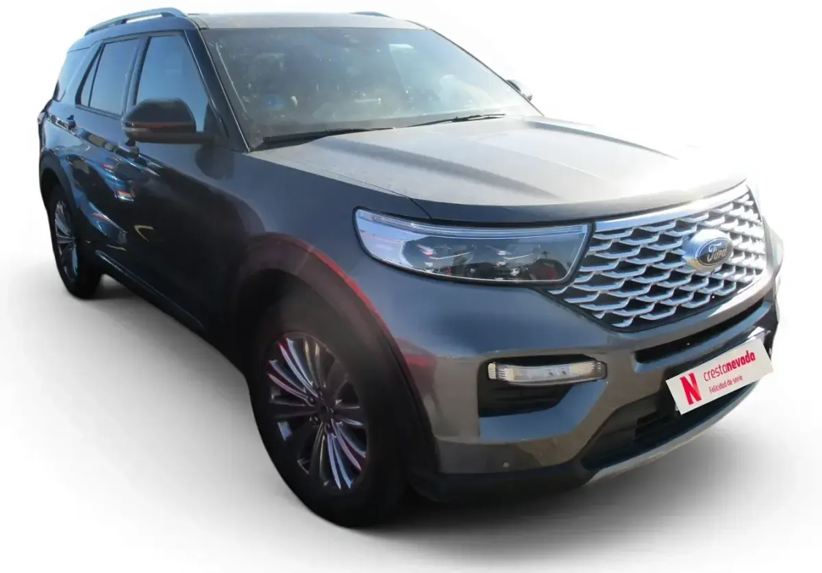 Usado Ford Explorer Platinum 363 CV (266 kW) 2022 Gris SUV