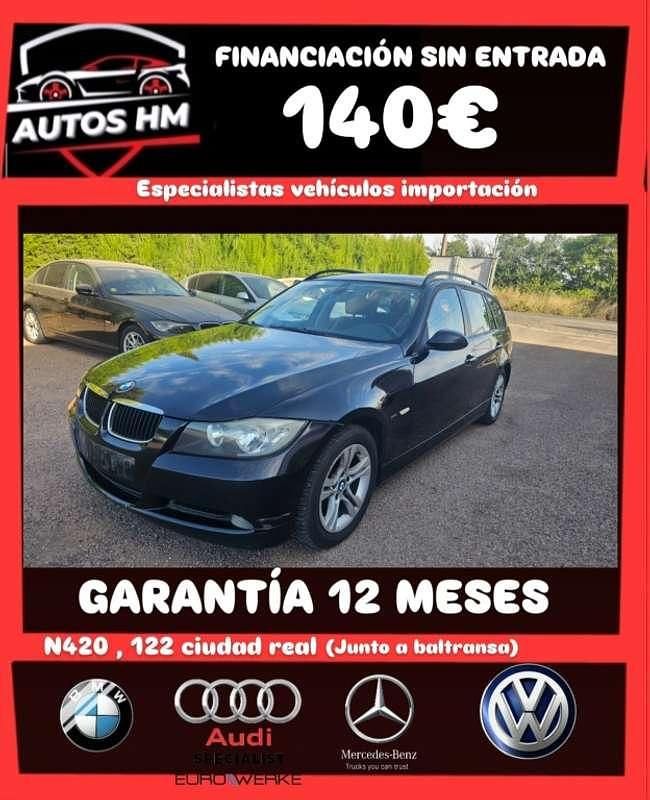 Negro Usado 2008 BMW 318 Familiar | 7000 € (Precio justo) - Imagen 1/4