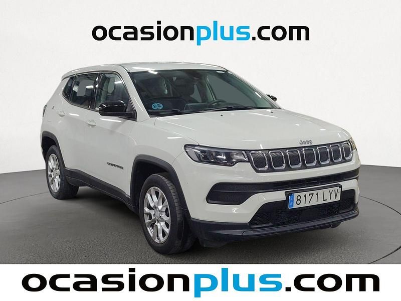 Usado Jeep Compass Longitude 131 CV (96 kW) 2022 Blanco SUV