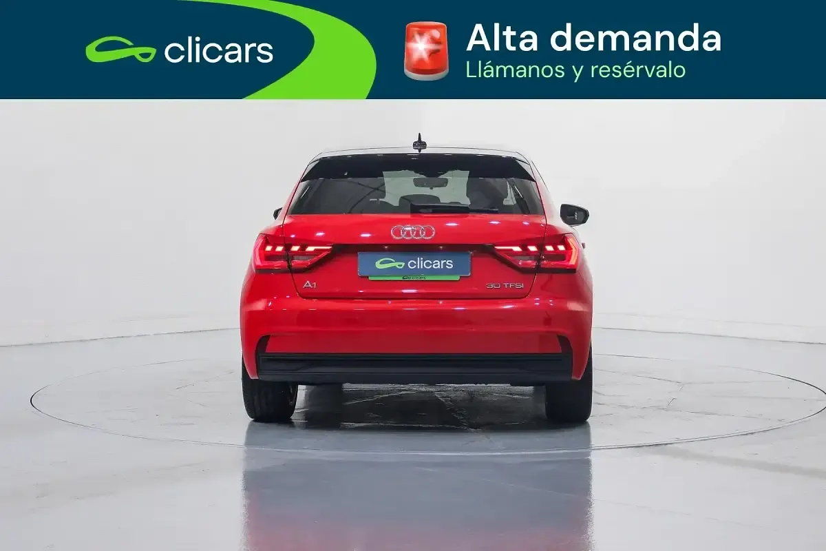 Usado Audi A1 Sportback Advanced 116 CV (85 kW) 2019 Rojo Utilitario