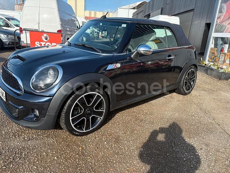 Usado Mini Cooper S Cabriolet 184 CV (135 kW) 2012 Azul Descapotable