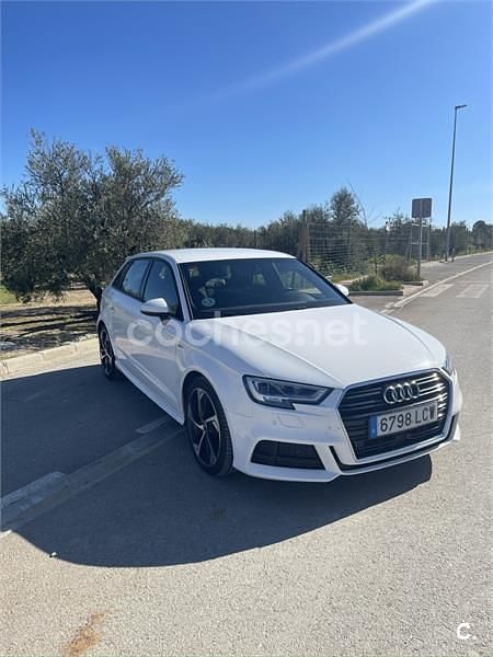 Usado Audi A3 Design 116 CV (85 kW) 2019 Blanco Berlina
