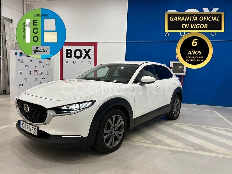 Blanco Usado 2023 Mazda CX-30 SUV | 27.900 € (Precio justo) - Imagen 1/4