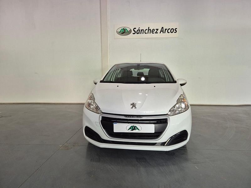 Usado Peugeot 208 Access 75 CV (55 kW) 2017 Blanco Utilitario