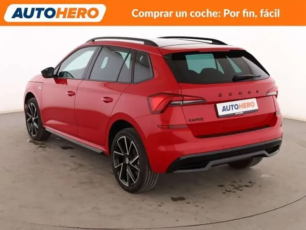 Usado Skoda Kamiq Monte Carlo 150 CV (110 kW) 2023 Rojo SUV