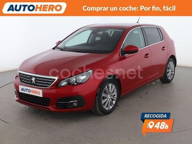 Rojo Usado 2021 Peugeot 308 Allure Berlina | 12.999 € (Buen precio) - Imagen 1/3