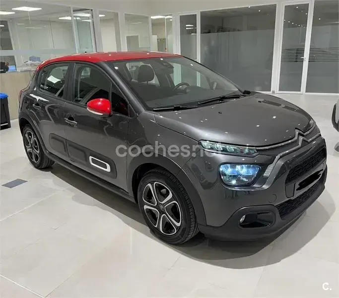 Usado Citroën C3 Feel 102 CV (75 kW) 2021 Gris / plata Utilitario