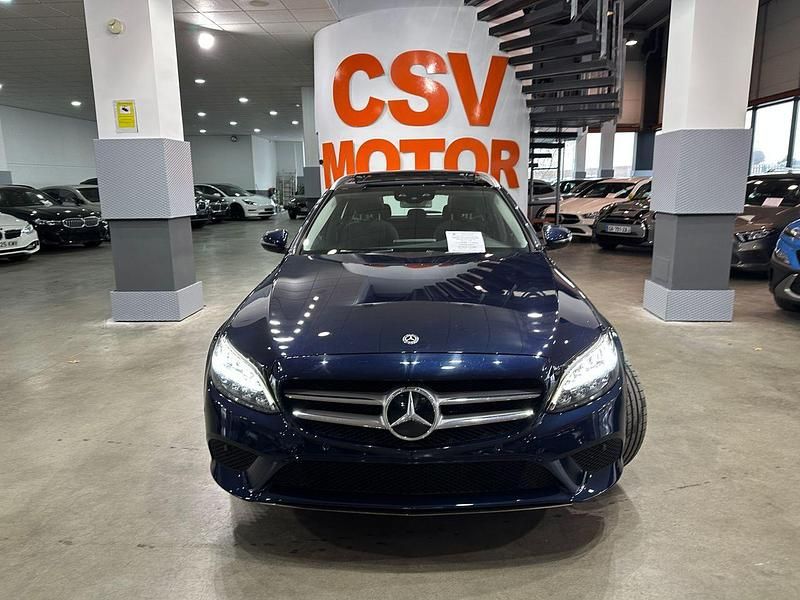 Usado Mercedes C300e 320 CV (235 kW) 2020 Azul Familiar