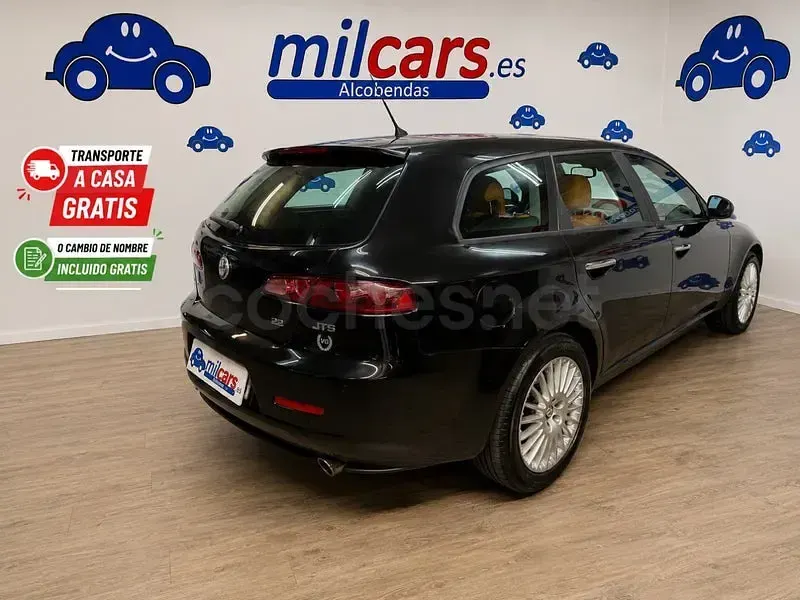 Usado Alfa Romeo 159 185 CV (136 kW) 2007 Negro Berlina