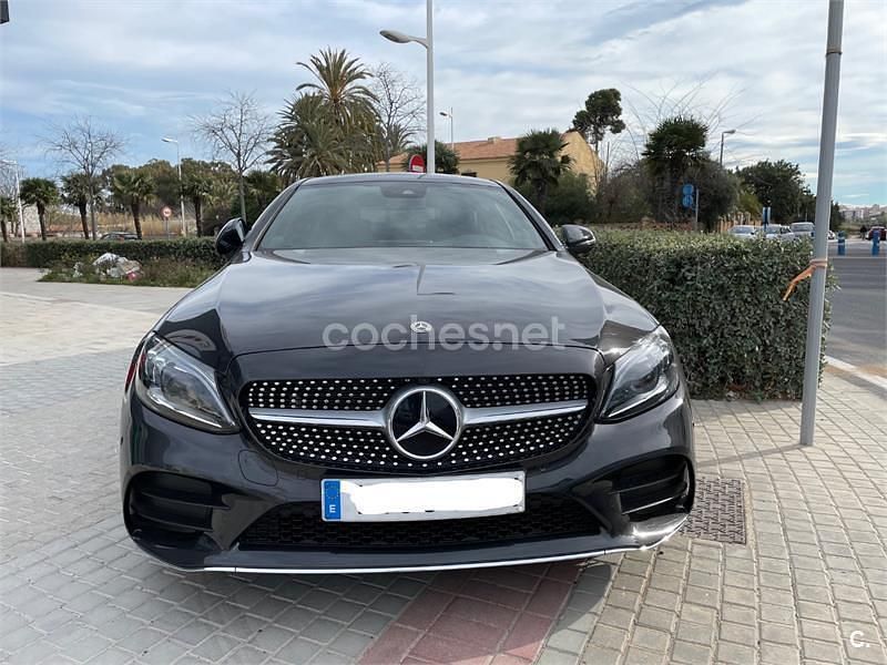 Usado Mercedes C200 184 CV (135 kW) 2019 Gris / plata Coupe