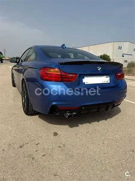 Usado BMW 420 Coupé M Sport 190 CV (139 kW) 2014 Azul Coupe