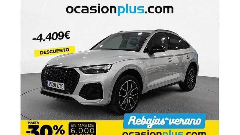 Plateado Usado 2022 Audi Q5 Sportback S-Line SUV | 36.264 € (Super precio) - Imagen 1/4