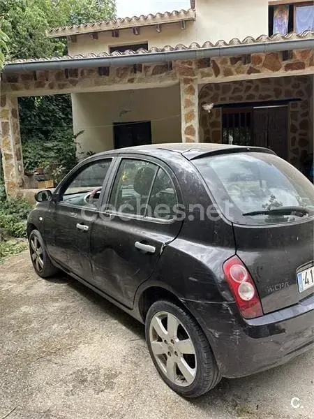 Usado Nissan Micra Acenta 80 CV (58 kW) 2008 Negro Berlina